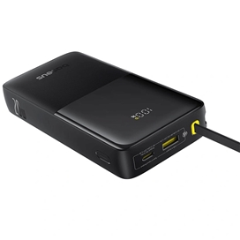 پاوربانک 10000 بیسوس Baseus Bipow 2 P10077101113 توان 20 وات همراه با کابل Type C متصل