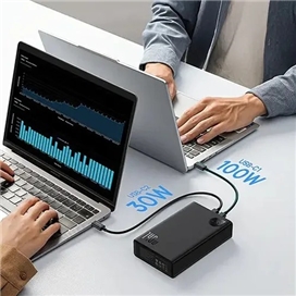 پاوربانک 24000 بیسوس Baseus PPADM140 Adaman P10021507112-02 توان 140 وات