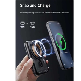 پاوربانک وایرلس 10000 مگ سیف مک دودو Mcdodo MC-1511 توان 20 وات دارای استند