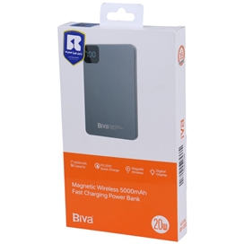 پاوربانک وایرلس 5000 مگنتی بیوا Biva BP-030 توان 20 وات