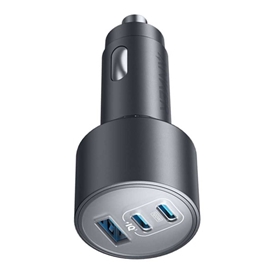 شارژر فندکی 167.5 وات 3 پورت انکر مدل A2737