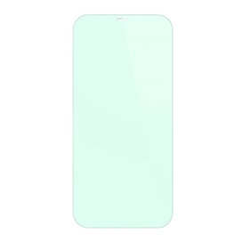 پک 2 تایی محافظ صفحه شیشه ای ضد اشعه Baseus SGAPIPH61P-LP02 Apple iPhone 12 Green Glass