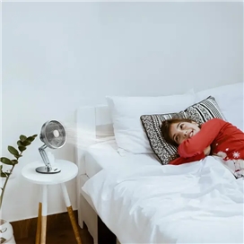 پنکه شارژی رو میزی پرودو Porodo Lifestyle Metal Desk Fan PD-LFST043