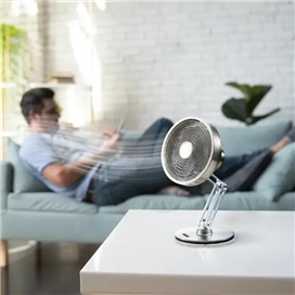 پنکه شارژی رو میزی پرودو Porodo Lifestyle Metal Desk Fan PD-LFST043