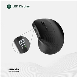موس بی سیم گرین لاین Green Lion Ergo Grip Vertical Mouse GNERGPMSEBK