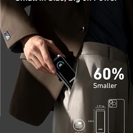 پاوربانک 9600 و شارژر دیواری انکر Anker A1339 Prime Power Bank توان 65 وات همراه با کابل تایپ سی