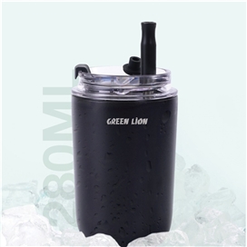 ماگ مسافرتی 280 میلی لیتری گرین لاین Green Lion Vacuum Travel Mug Lite GNVATMUG280BK