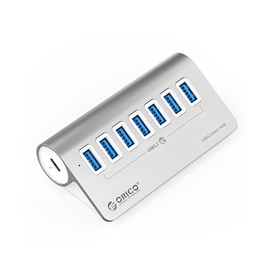 هاب 7 پورت آلومینیومی مدل ORICO M3U7-10