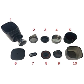 قهوه ساز فوری جیبی گرین لاینر Green Lion Instant Pocket Coffee Maker GNINPCOF100BK