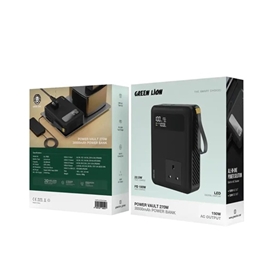 پاوربانک 270 وات 30000 گرین لاین Green Lion Power Vualt Power Bank GNPVU270W30BK