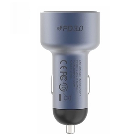 شارژر فندکی سه پورت 100 وات مومکس Momax MoVe Car Charger UC17E