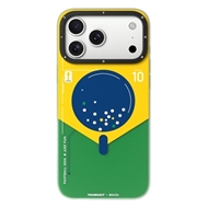 قاب جام جهانی فوتبال Brazil برزیل یانگ کیت آیفون مناسب برای Apple iPhone 17 Pro