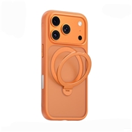 قاب برند بلو مدل Blueo Skin Friendly Frosted Anti-drop Case Ring Stand 360° مناسب برای Apple iPhone 17 Pro Max