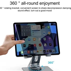 استند رومیزی موبایل و تبلت مومکس MOMAX Mobile & Tablet Rotating Stand KH8