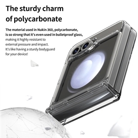 قاب گوشی آراری مدل Nukin 360 مناسب Galaxy Z Filp 6