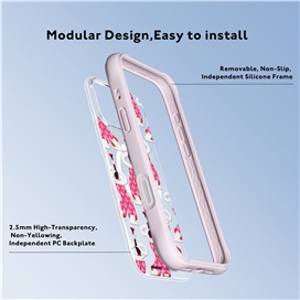 قاب Youngkit یانگ کیت Rule Breaker Moon Knight صورتی مناسب برای Apple iPhone 16 Pro Max