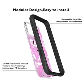 قاب Youngkit یانگ کیت Wild Grawth Moon Knight مشکی مناسب برای Apple iPhone 16 Pro Max