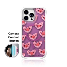 قاب Youngkit یانگ کیت Heart Ripple Moon Knight سفید مناسب برای Apple iPhone 16 Pro Max