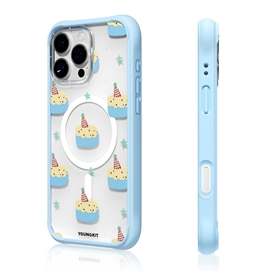 قاب Youngkit یانگ کیت Cake آبی مناسب برای Apple iPhone 16 Pro max