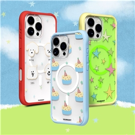 قاب Youngkit یانگ کیت Cake آبی مناسب برای Apple iPhone 16 Pro max