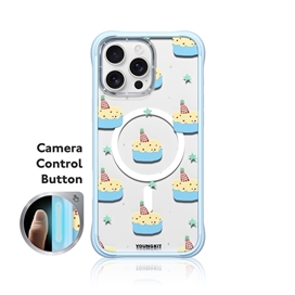 قاب Youngkit یانگ کیت Cake آبی مناسب برای Apple iPhone 16 Pro max