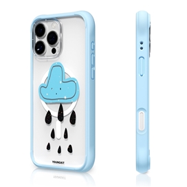 قاب Youngkit یانگ کیت Rainy Cloud آبی مناسب برای Apple iPhone 16 Pro Max