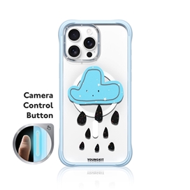 قاب Youngkit یانگ کیت Rainy Cloud آبی مناسب برای Apple iPhone 16 Pro Max