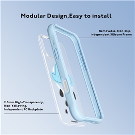 قاب Youngkit یانگ کیت Rainy Cloud آبی مناسب برای Apple iPhone 16 Pro Max