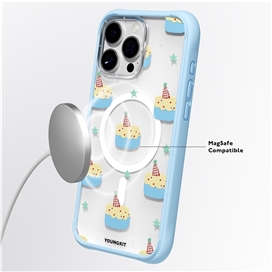 قاب Youngkit یانگ کیت Rainy Cloud آبی مناسب برای Apple iPhone 16 Pro Max