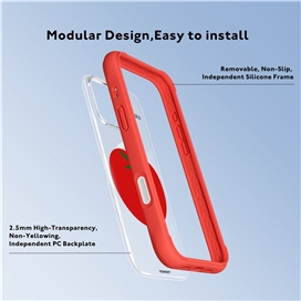 قاب Youngkit یانگ کیت Juicy Tomato قرمز مناسب برای Apple iPhone 16 Pro Max