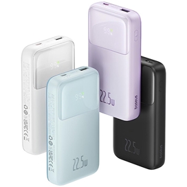 پاوربانک 22.5 وات 10000 با کابل همراه بیسوس Baseus Comet Power Bank PPMD2-10