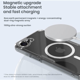 کاور نیلکین مدل Nature TPU Pro Magnetic مناسب برای گوشی موبایل اپل Apple iPhone 16e