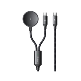 کابل دو سر تایپ سی و شارژر گلکسی واچ 60 وات مک دودو Mcdodo Cable Wireless Charger CA-421