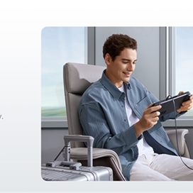 پاوربانک 20000 بیسوس Baseus Free2Pull P10073700123 توان 65 وات با کابل تایپ سی جمع شونده