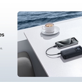 پاوربانک 20000 بیسوس Baseus Free2Pull P10073700123 توان 65 وات با کابل تایپ سی جمع شونده