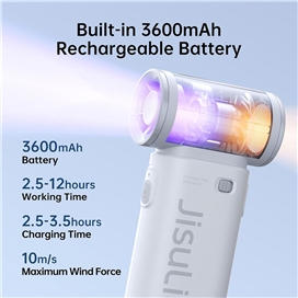 پنکه دستی شارژی JisuLife Handheld Fan Life9 5000mAh