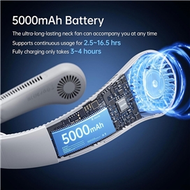 پنکه گردنی شارژی JISULIFE NECK FAN LIFE4 FA14x