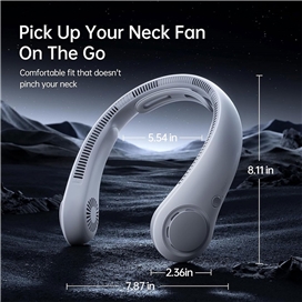 پنکه گردنی شارژی JISULIFE NECK FAN LIFE4 FA14x