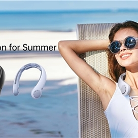 پنکه گردنی شارژی JISULIFE NECK FAN LIFE4 FA14x