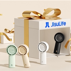 پنکه توربو دستی شارژی JISULIFE Super-mini turbo fan Life5 plus(6000mAh)
