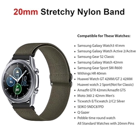 بند ساعت هوشمند جیتک مدل Lerobo سایز 20mm