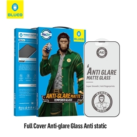 محافظ صفحه بلو Blueo Full Cover Anti Glare Matte Glass Anti Static Samsung مناسب برای Samsung Galaxy S25 Ultra