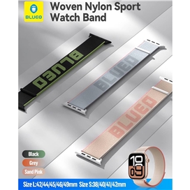بند اپل واچ Blueo بلو Wovan Nylon Sport مناسب برای سایز 44-45-46-49 mm