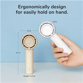 پنکه توربو دستی شارژی JISULIFE Super-mini turbo fan Life5 FA42