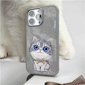 قاب برند نیمی مدل Nimmy New Big Eye Cute Pets Series Iphone مناسب برای Apple iPhone 16