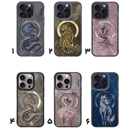 قاب برند نیمی مدل Nimmy Dreamy Animal Series Iphone مناسب برای Apple iPhone 16 Pro Max