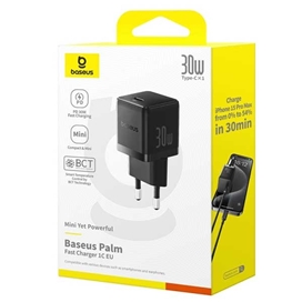 آداپتور شارژ 30 وات بیسوس Baseus 30W Type-C Palm Fast Charger CCZC30CE
