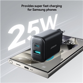 آداپتور شارژ 2 پورت 25 وات جویروم JOYROOM JR-TCF13