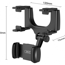 پایه نگه‌دارنده موبایل آینه‌ای خودرو ایکس‌او XO car holder for rearview mirror C70