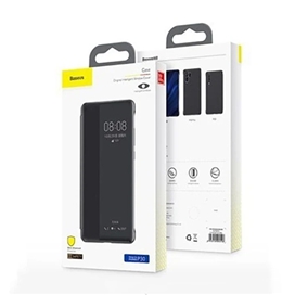 کیف کلاسوری هوشمند بیسوس مناسب گوشی P30 | P30 Pro هواوی Baseus Original Intelligent Window Cover Huawei P30 | P30 Pro LTHWP30-YP01